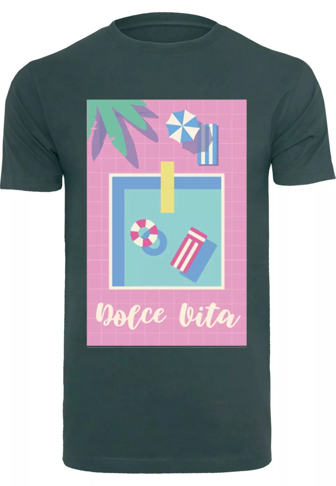 MisterTee T-Shirt "MisterTee Dolce Vita Tee", (1 tlg.) günstig online kaufen