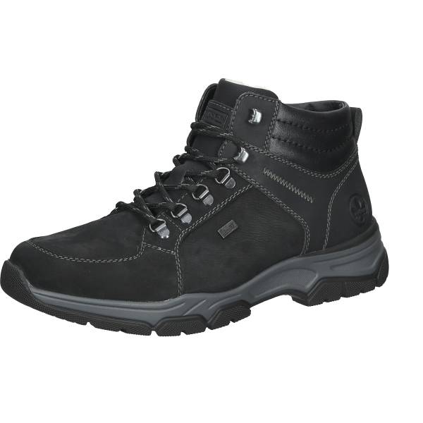 Rieker High Top Sneaker Herren Leder schwarz, Gr. 42 günstig online kaufen