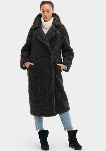 UGG Fellimitatmantel W GERTRUDE LONG TEDDY COAT günstig online kaufen