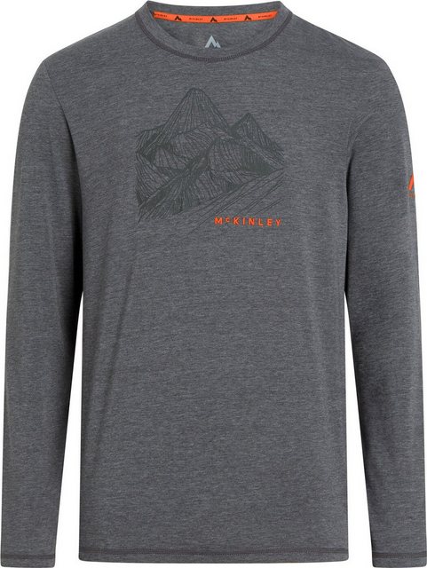 McKINLEY Longsleeve He.-Langarmshirt Harino II M MELANGE/GREY DARK günstig online kaufen