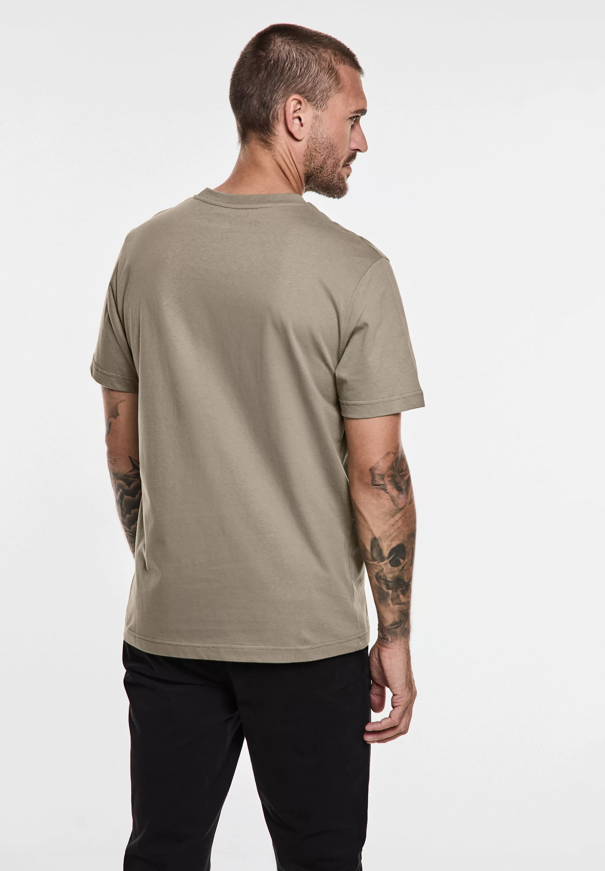 STREET ONE MEN T-Shirt, Rundhalsausschnitt günstig online kaufen