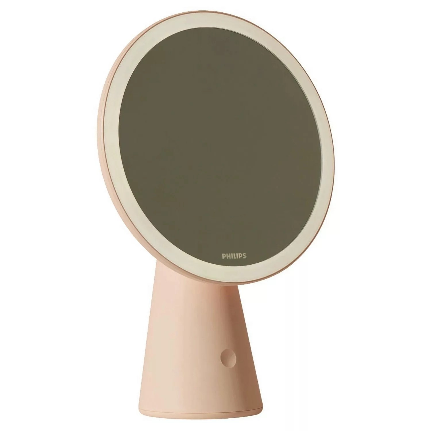 Philips Tischleuchte Mirror mit Spiegel 4,5 W 3000-5000 K 120 lm Pink günstig online kaufen