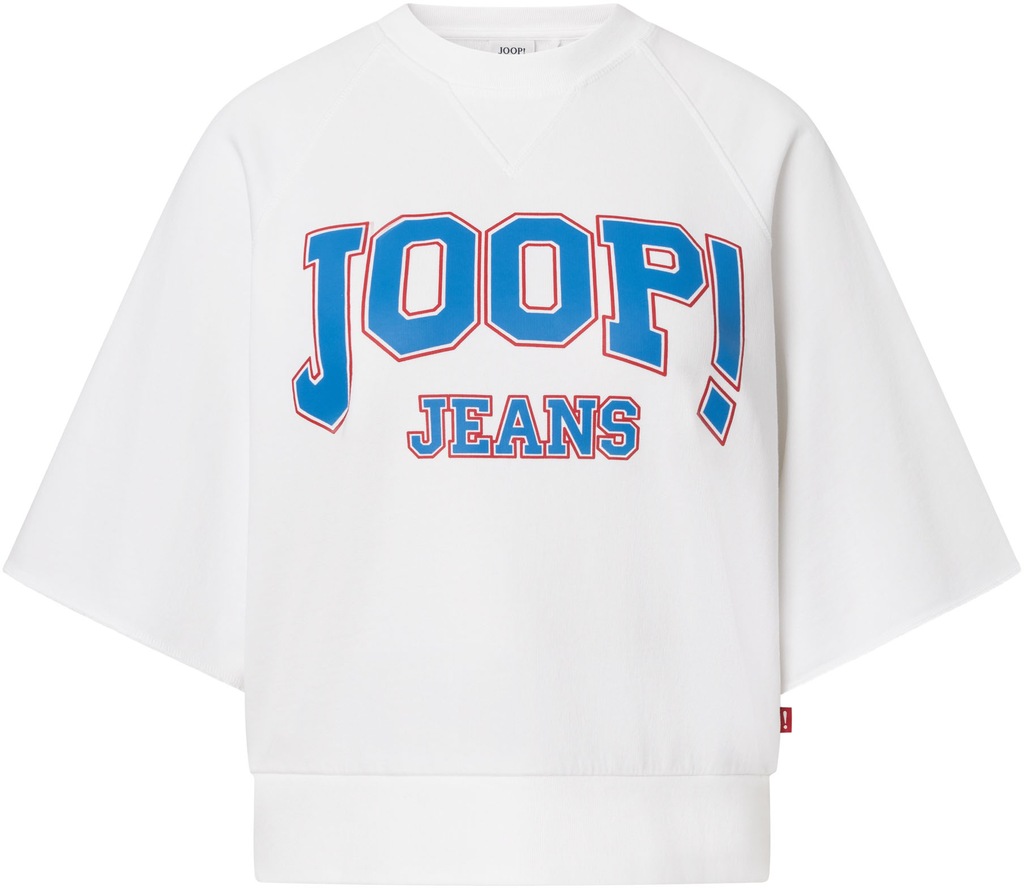 Joop Jeans Rundhalsshirt Tuva mit Frontdruck günstig online kaufen