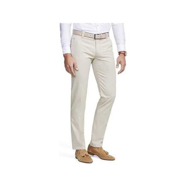 MEYER Stoffhose beige regular (1-tlg) günstig online kaufen