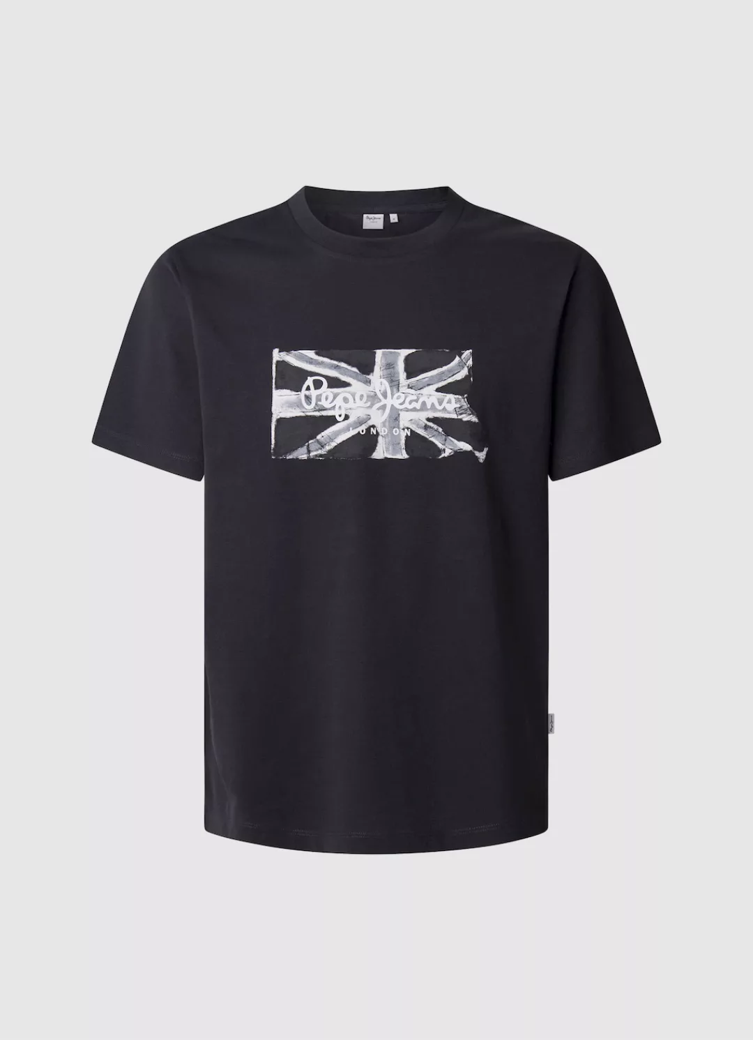 Pepe Jeans T-Shirt "FLAG BW", mit Grafikprint vorne günstig online kaufen