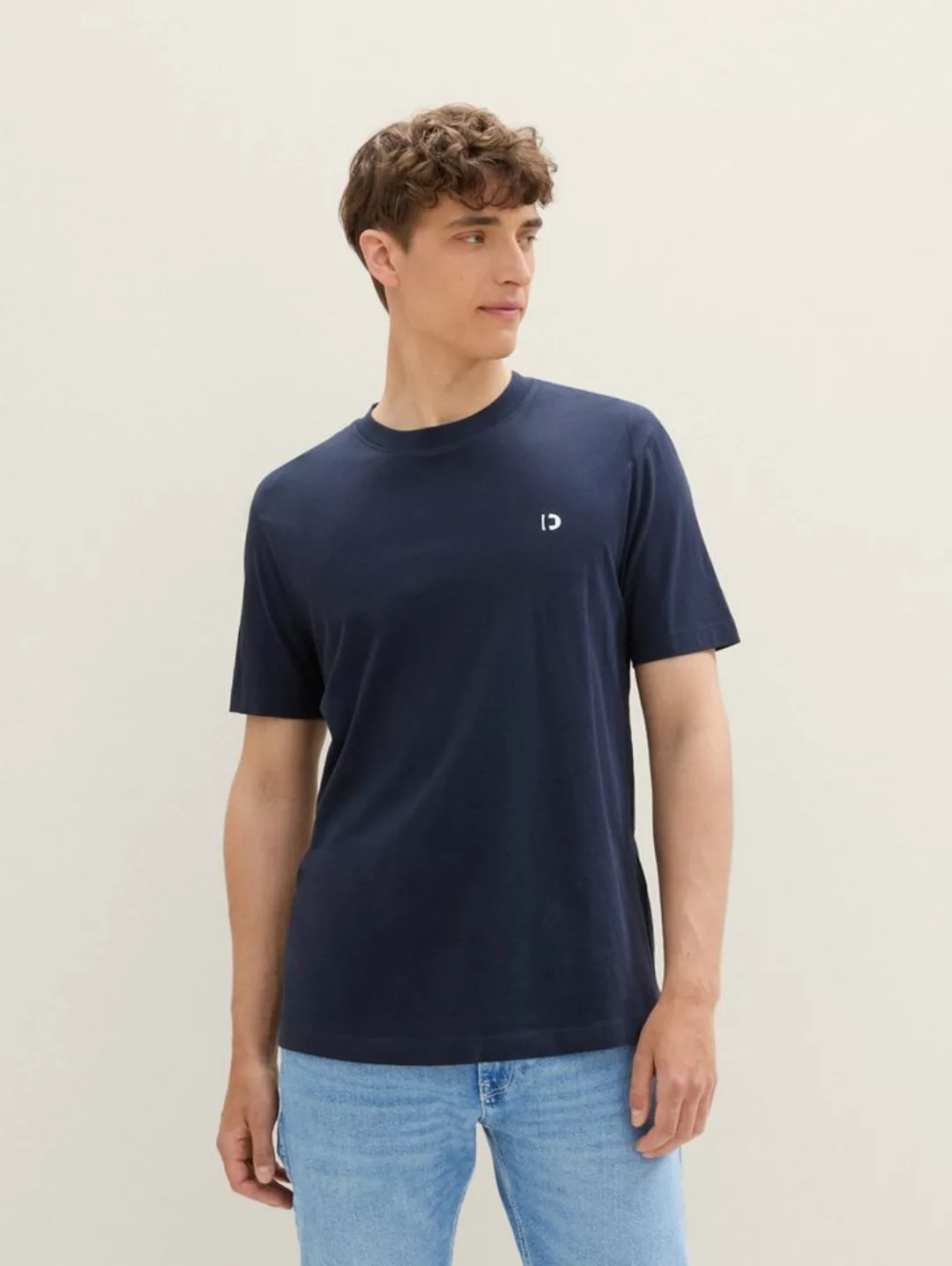 TOM TAILOR Denim T-Shirt Basic T-Shirt günstig online kaufen