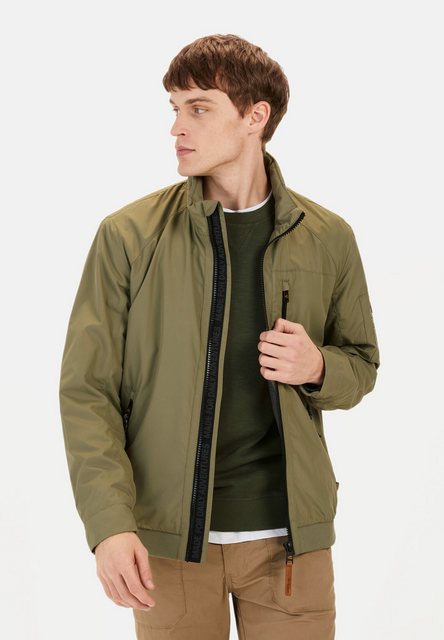 camel active Blouson mit Stehkragen Markenlogo günstig online kaufen