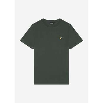 Lyle & Scott  T-Shirts & Poloshirts Plain t-shirt  - deep green günstig online kaufen