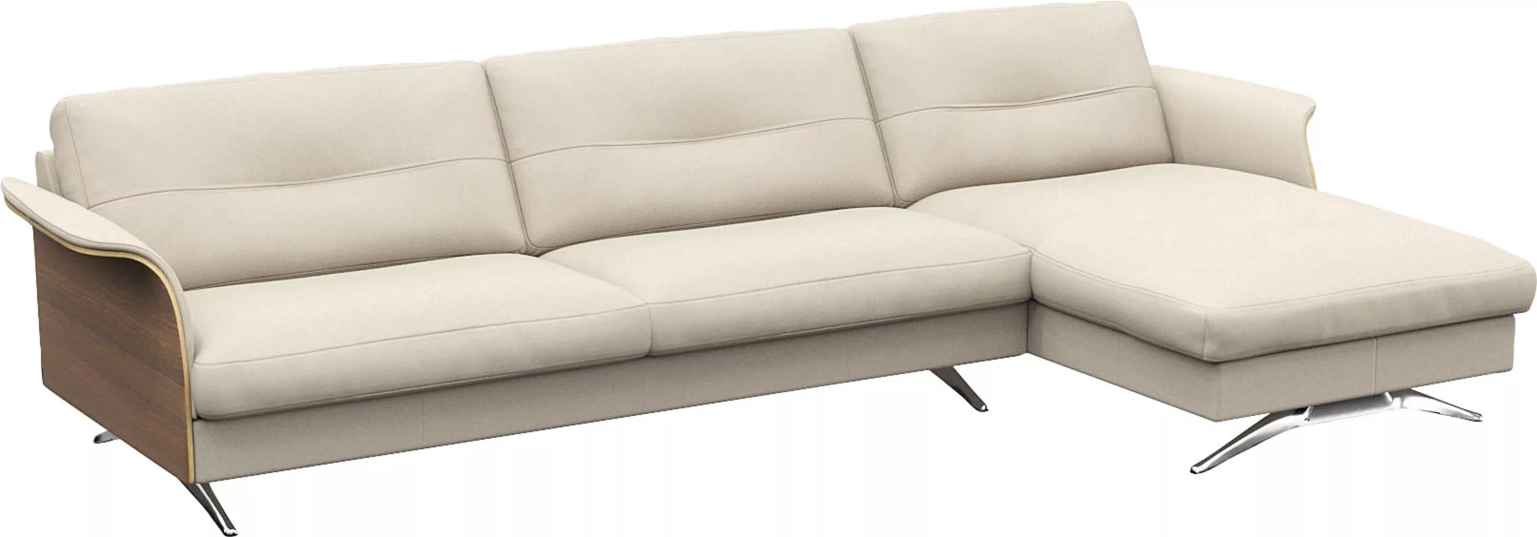 FLEXLUX Ecksofa "Glow Designsofa, bequem und komfortabel durch hochwertigen günstig online kaufen