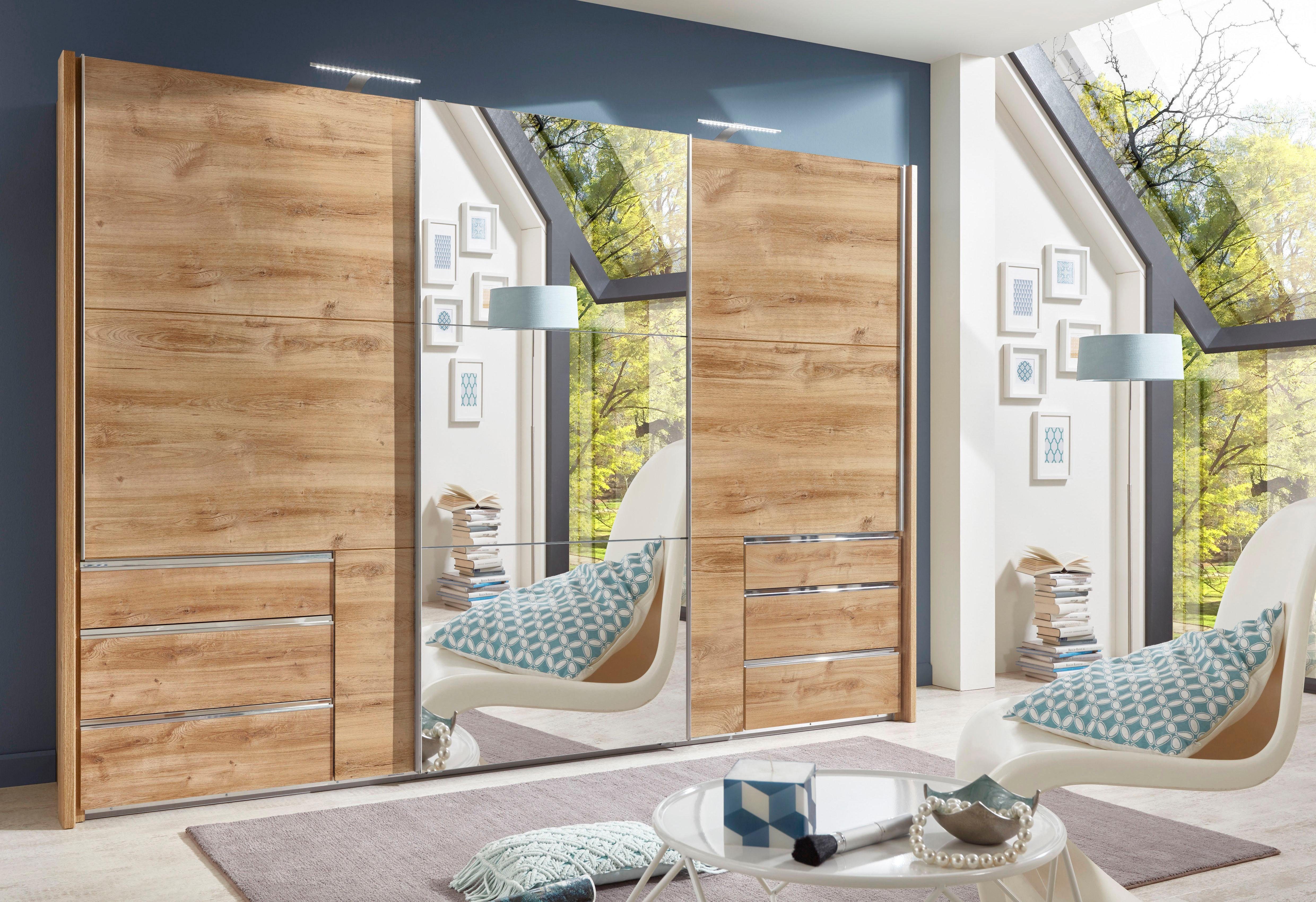 Wimex Schwebetürenschrank "Level by fresh to go", mit Glastüren und Synchro günstig online kaufen