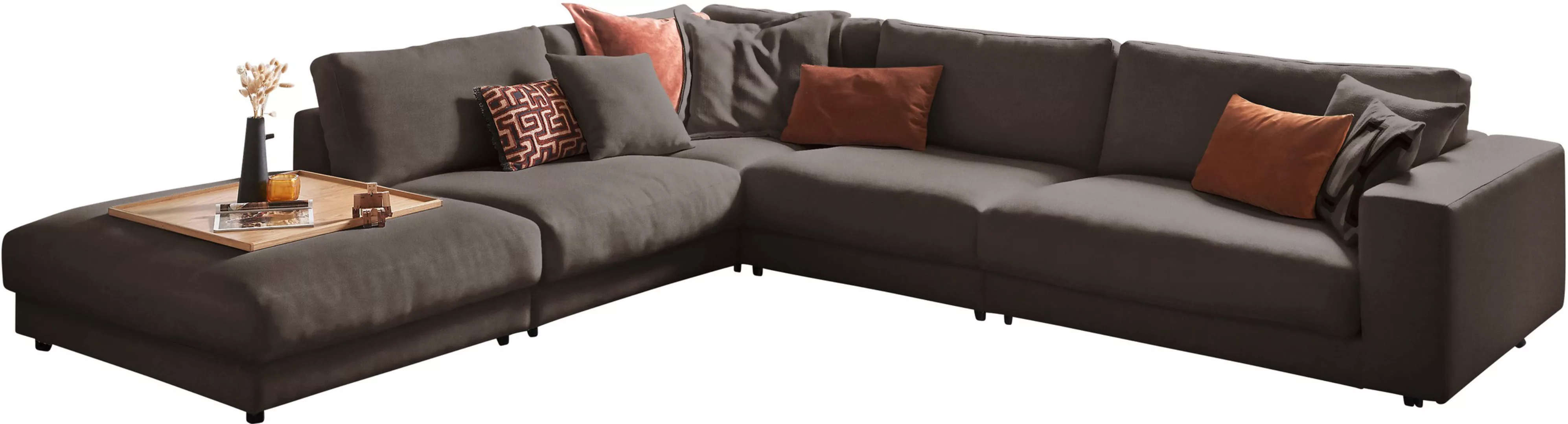 3C Candy Ecksofa "Enisa II, bequem und komfortabel, großes Familiensofa, L- günstig online kaufen