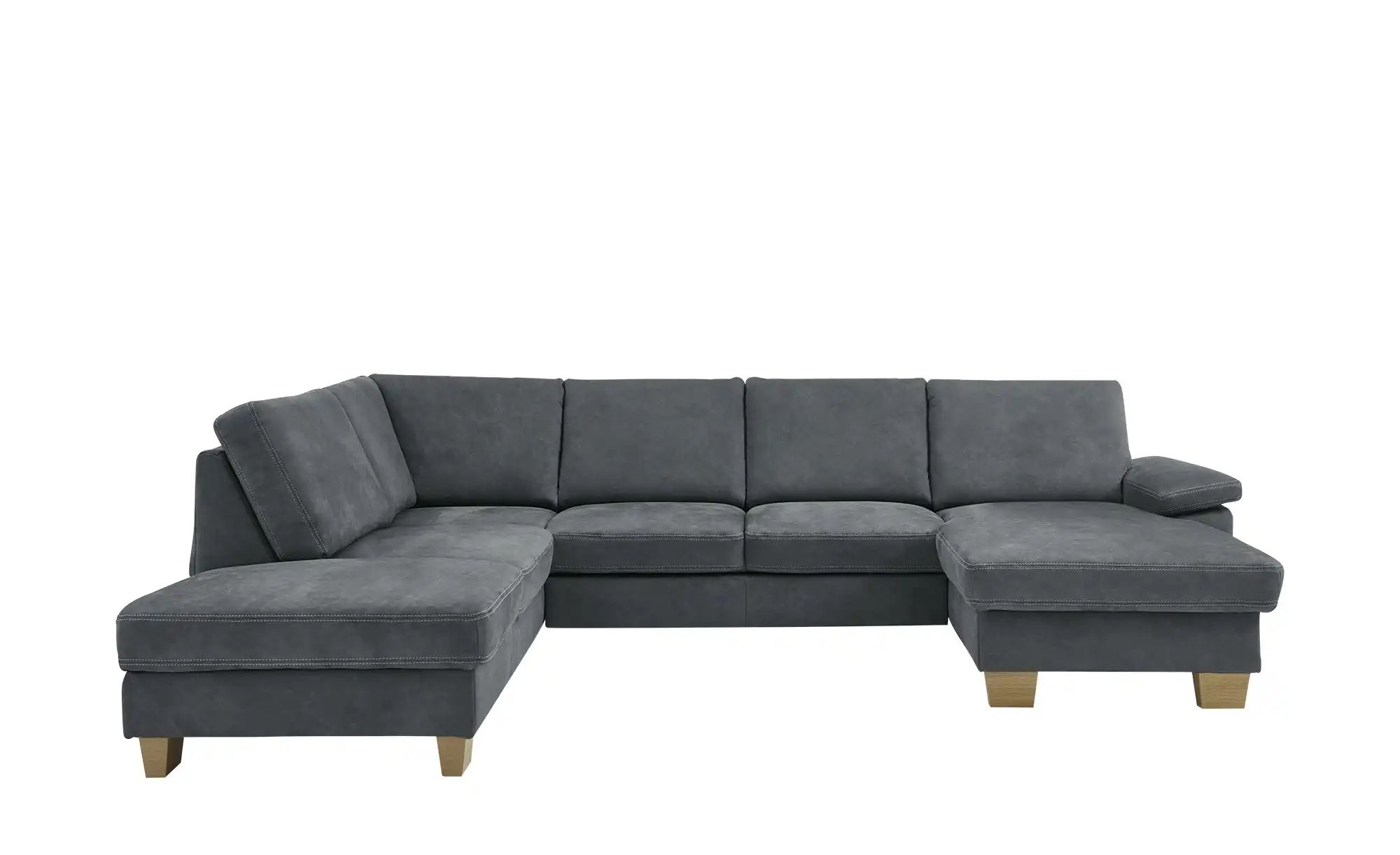 meinSofa Wohnlandschaft  Samu ¦ grau ¦ Maße (cm): B: 316 H: 90 T: 235 Polst günstig online kaufen