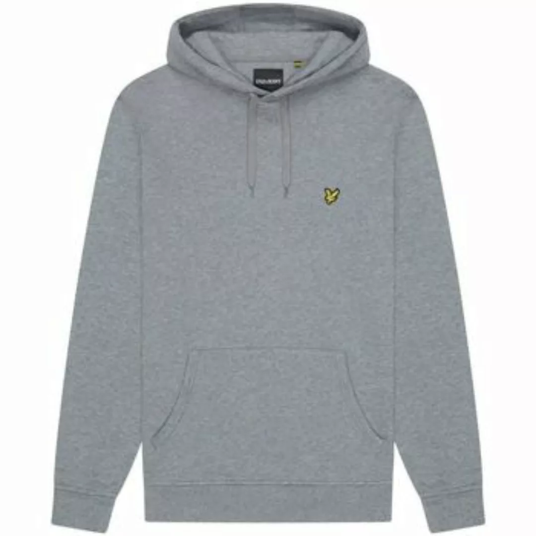 Lyle & Scott  Sweatshirt ML1139V BRUSHED BACK HOODIE-T28 MID GREY MARL günstig online kaufen