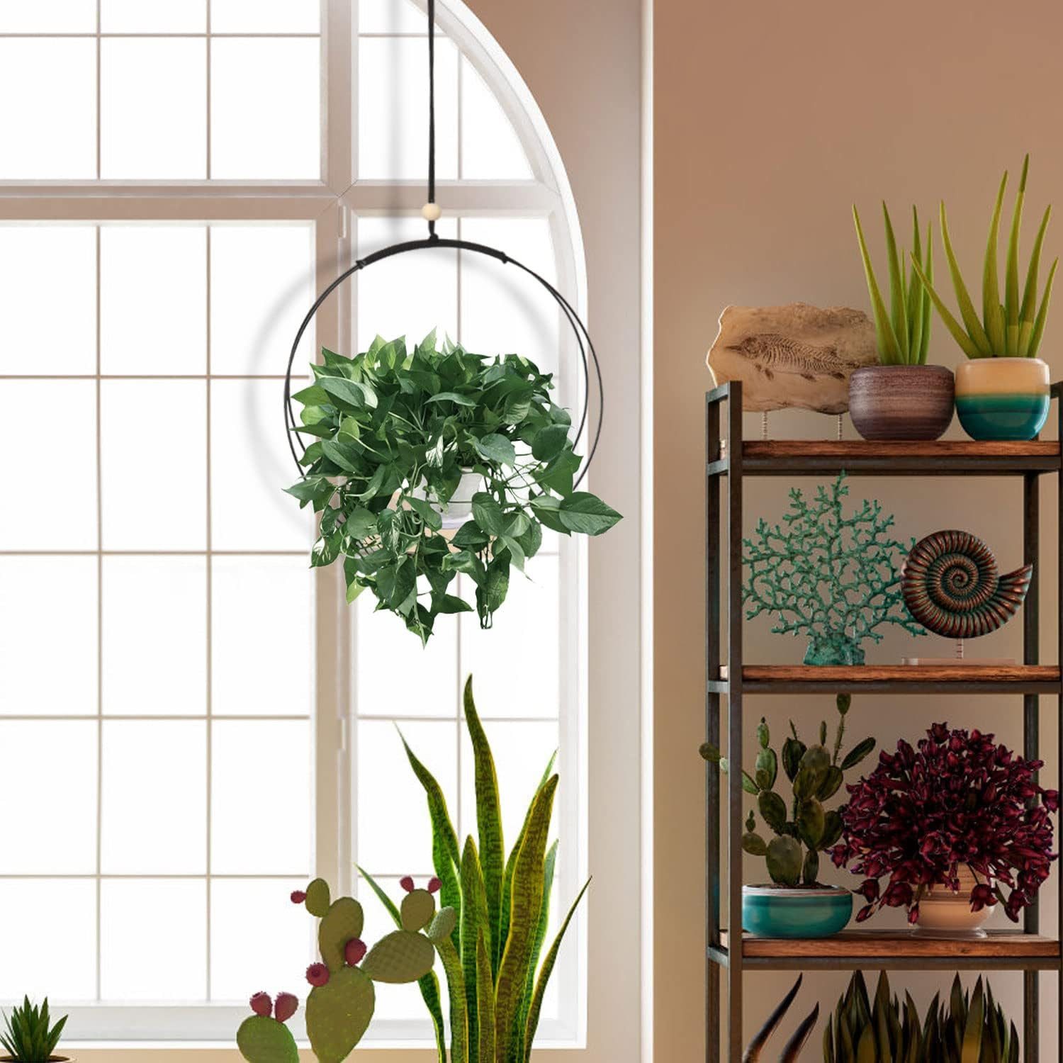 POPOLIC Blumenampel Hängende Pflanzgefäße für Zimmerpflanzen günstig online kaufen