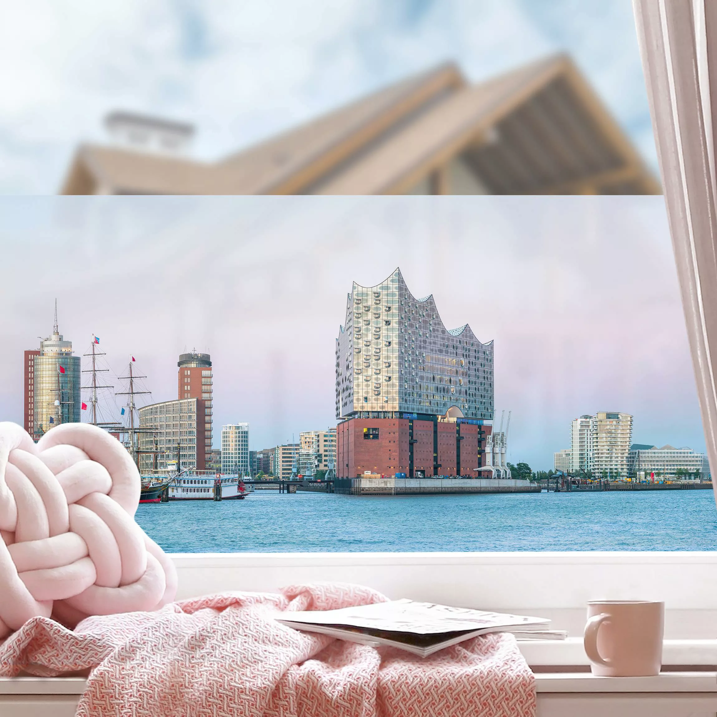 Fensterfolie Elbphilharmonie Hamburg günstig online kaufen