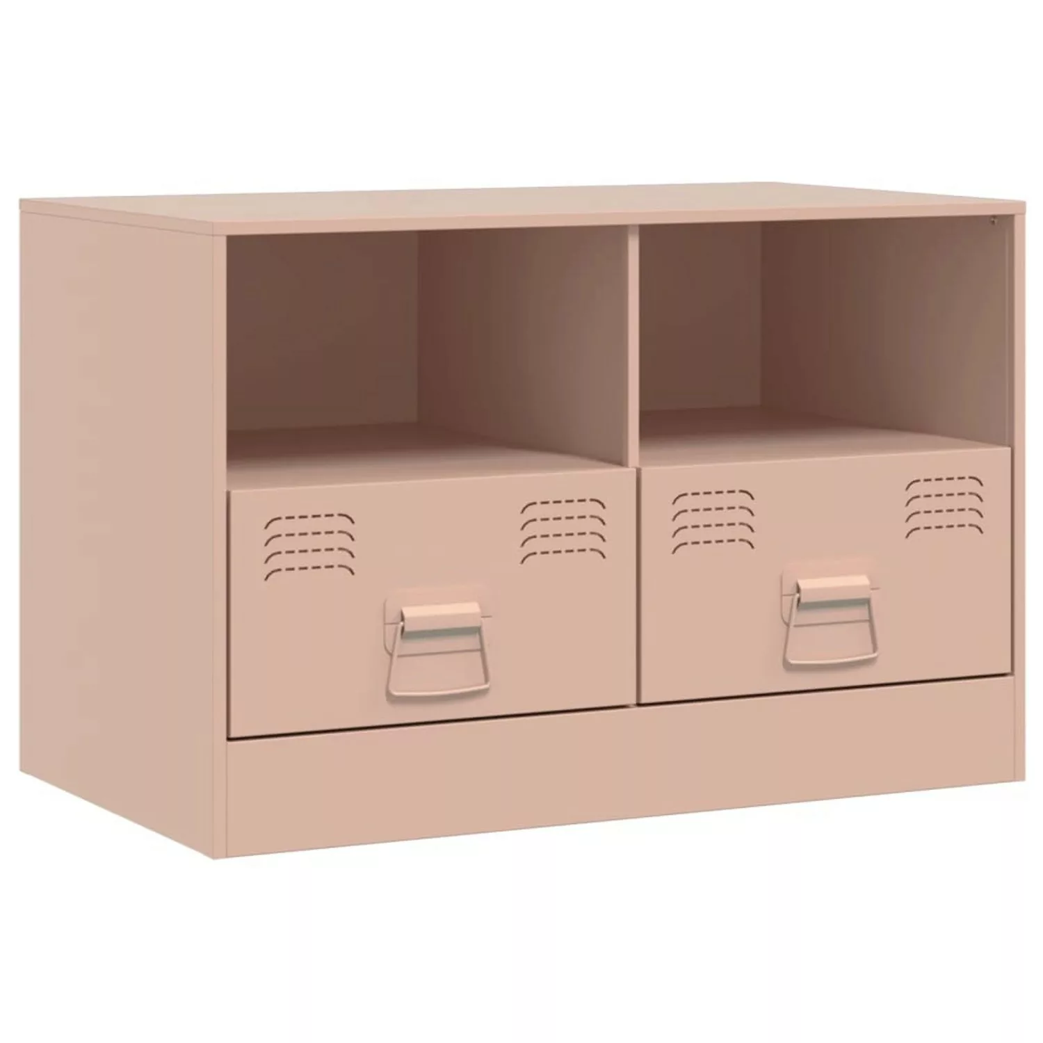 vidaXL TV-Schrank TV-Schrank Rosa 67x39x44 cm Stahl (1-St) günstig online kaufen