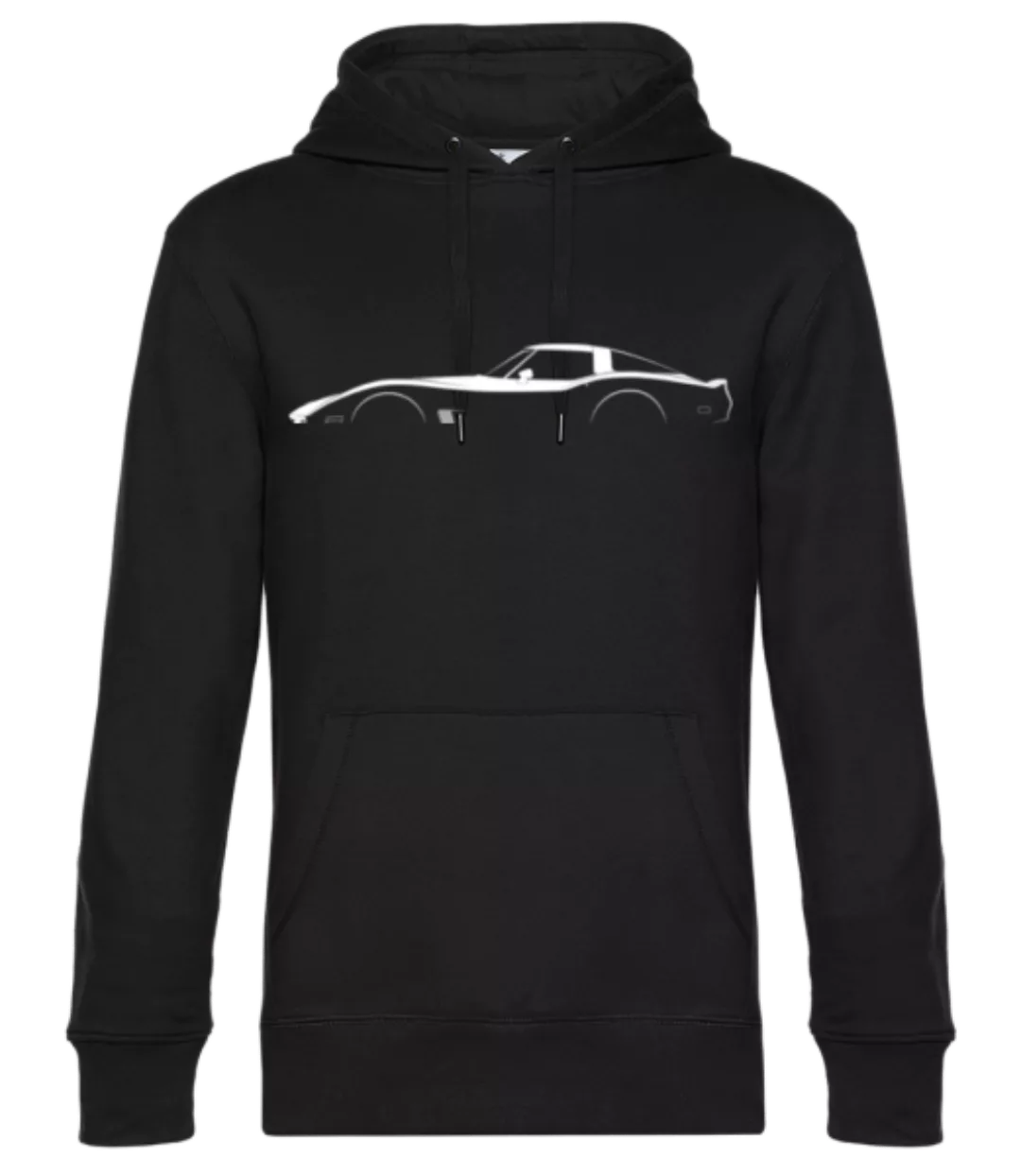 'Chevrolet Corvette C3 Coll.' Silhouette · Unisex Premium Hoodie günstig online kaufen