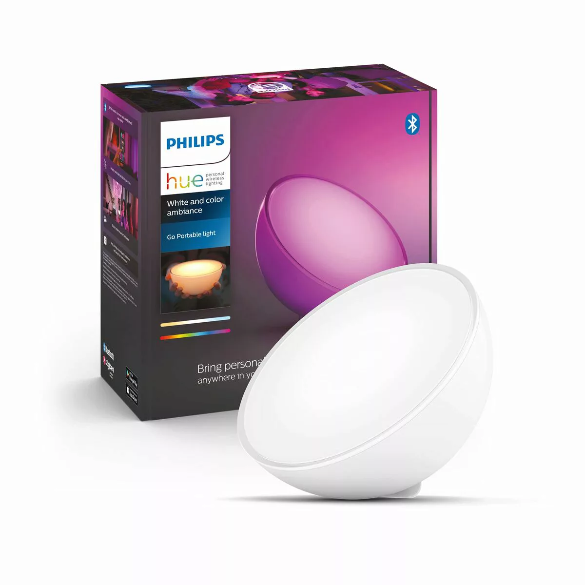 Philips Hue Go Tischlampe White and Color Ambiance günstig online kaufen