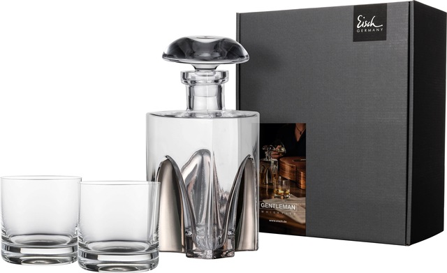 Eisch Gläser-Set »GENTLEMAN, Made in Germany«, (Set, 3 tlg., 1 Whiskykaraff günstig online kaufen