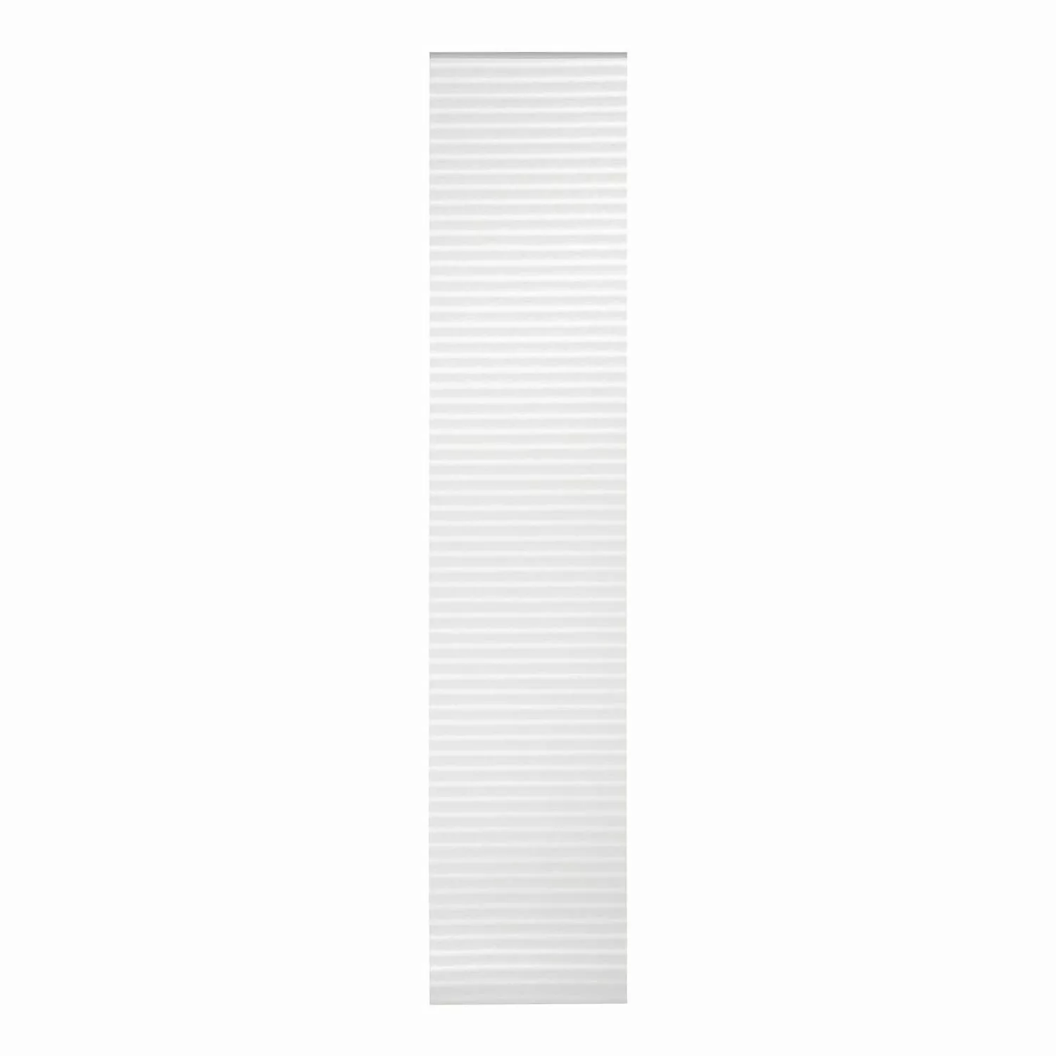 home24 mydeco Flächenvorhang Flow Weiß Modern 60x300 cm (BxH) Kunstfaser günstig online kaufen