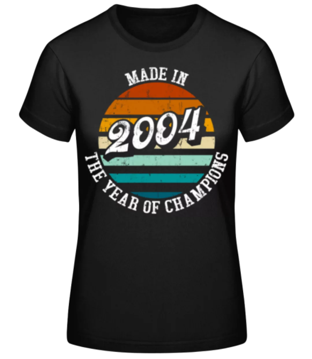 2004 The Year Of Champions · Frauen Basic T-Shirt günstig online kaufen