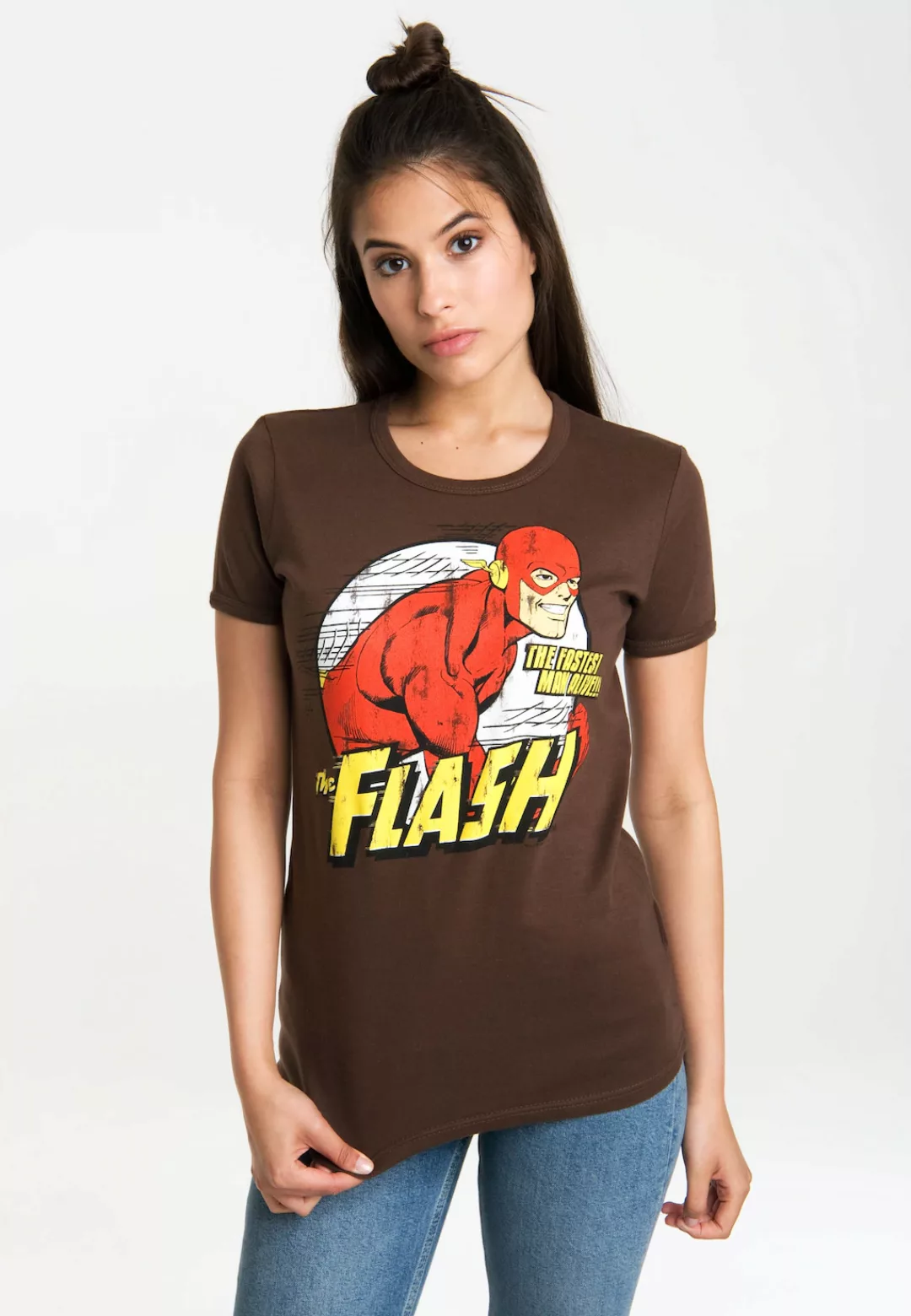 LOGOSHIRT T-Shirt "Flash", mit lizenziertem Originaldesign günstig online kaufen