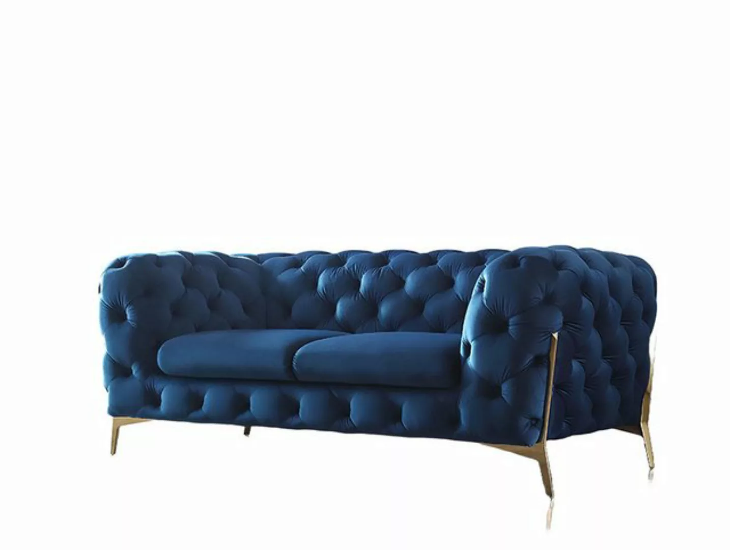 Xlmoebel 2-Sitzer Zweier-Sitzer Chesterfield Polstersofa Design aus Italien günstig online kaufen