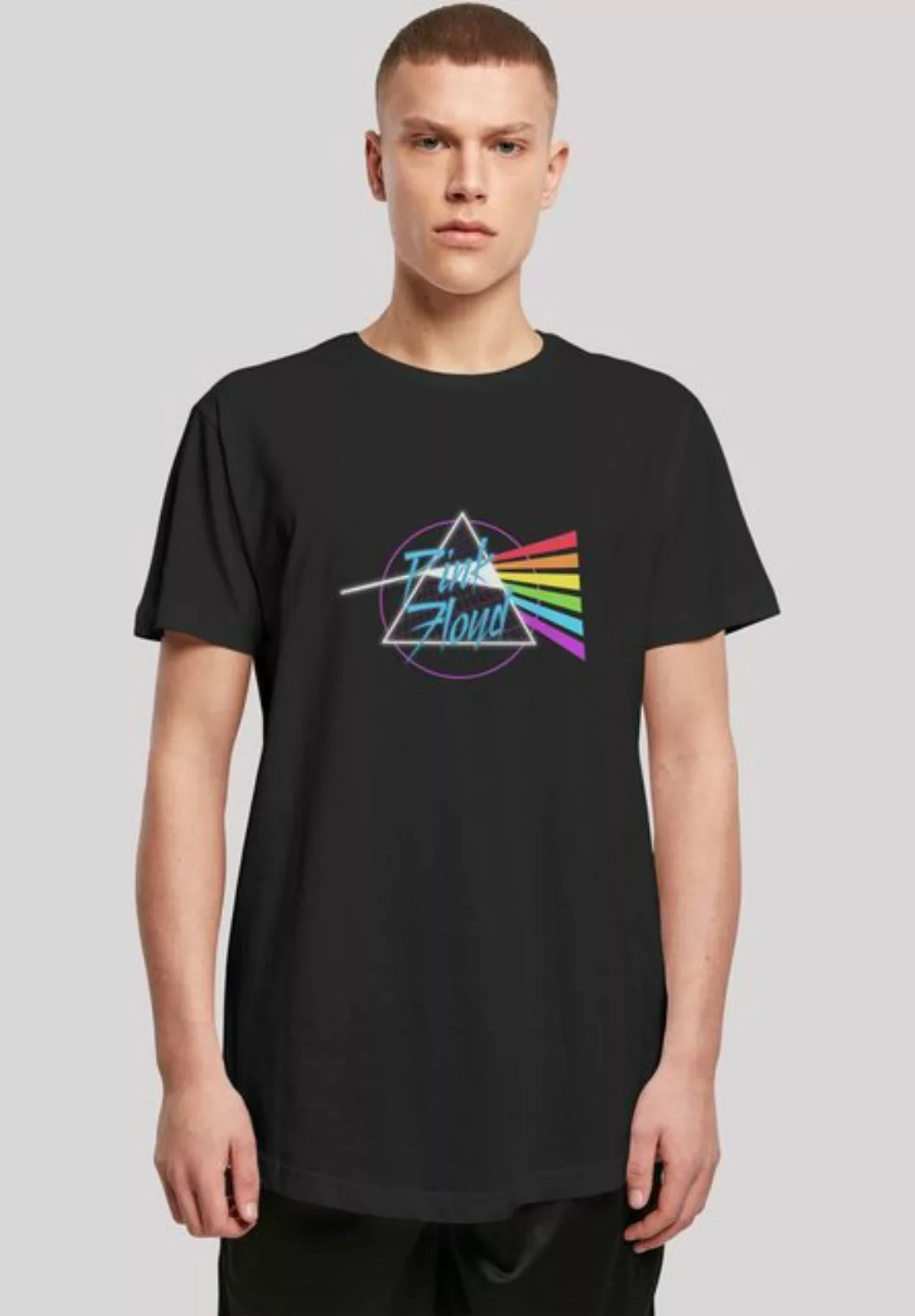 F4NT4STIC T-Shirt "Pink Floyd Neon Dark Side Rock Shirt", Print günstig online kaufen