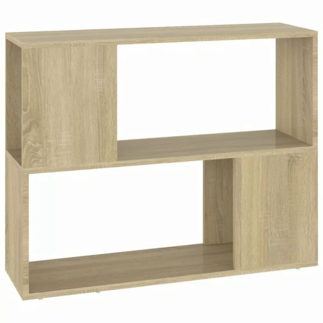 furnicato TV-Schrank Sonoma-Eiche 80x24x63 cm Holzwerkstoff (1-St) günstig online kaufen