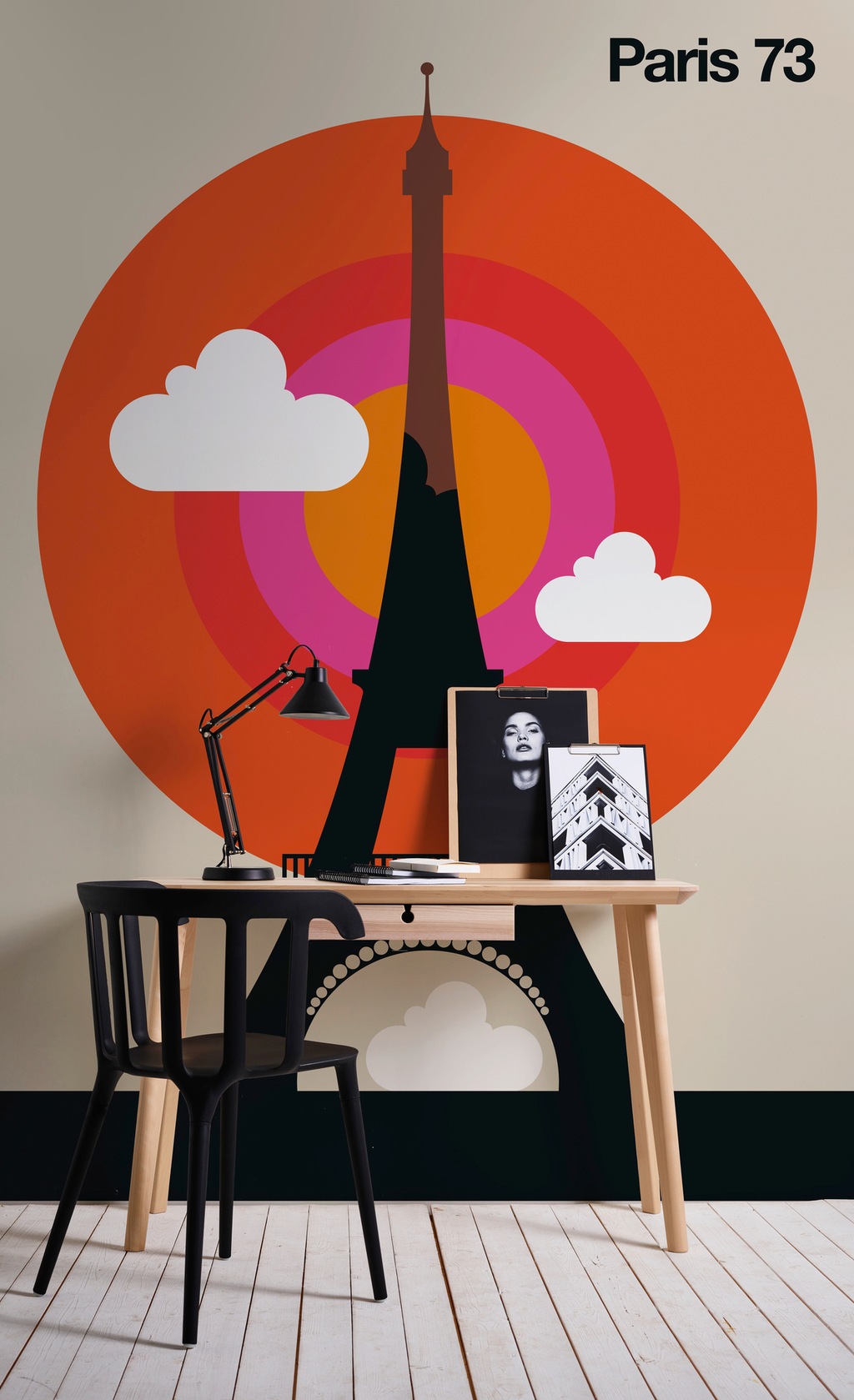 living walls Fototapete »ARTist Paris 73«, Vlies, Wand, Schräge günstig online kaufen