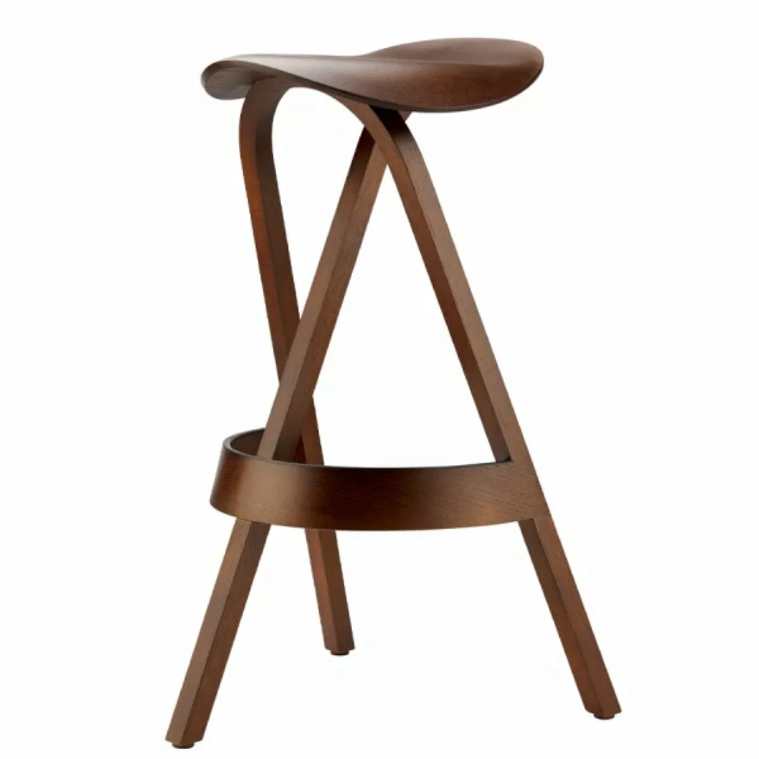 THONET 404 H Holzbarhocker | Nussbaum günstig online kaufen