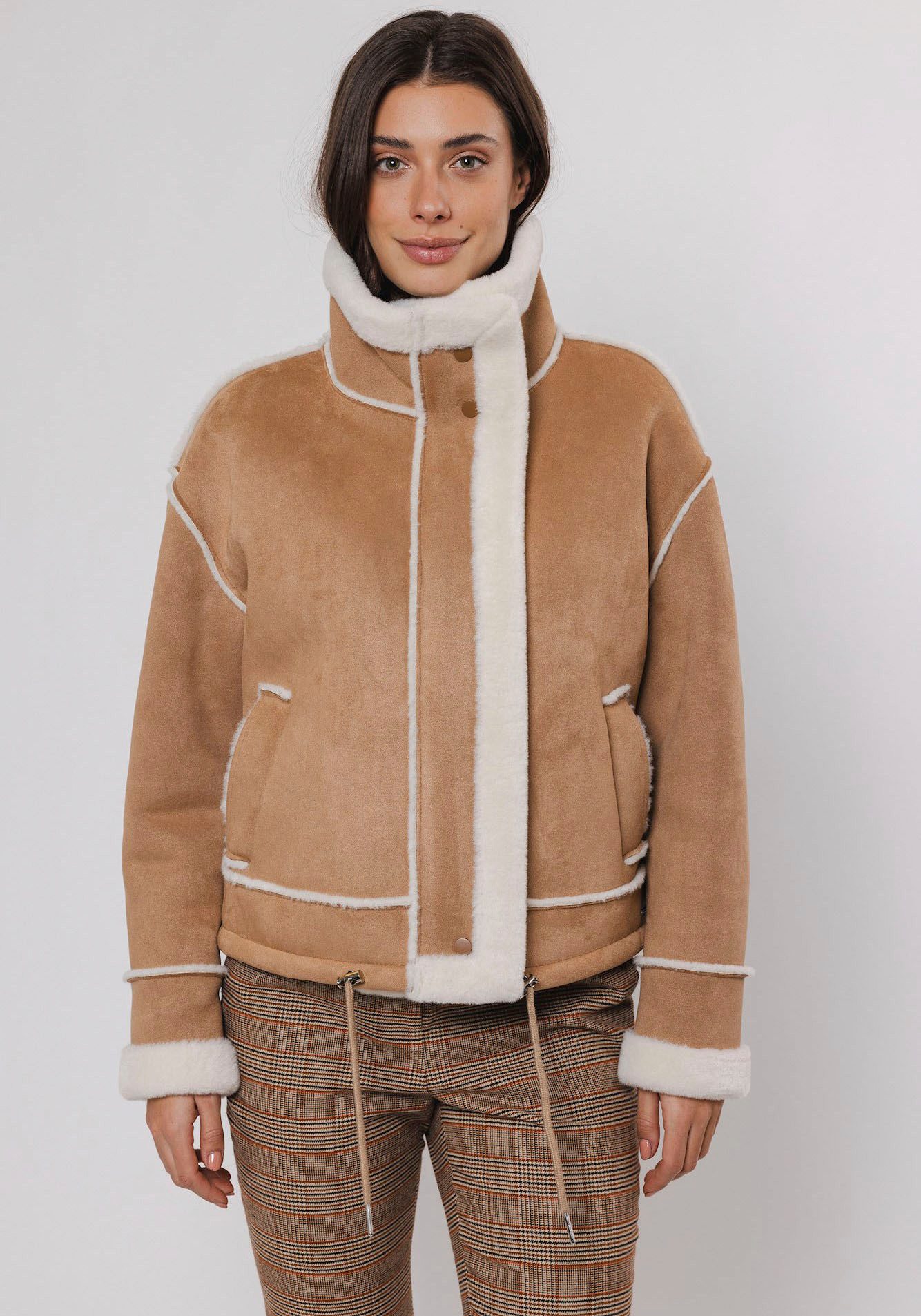 Rino & Pelle Kurzjacke mit verdecktem günstig online kaufen