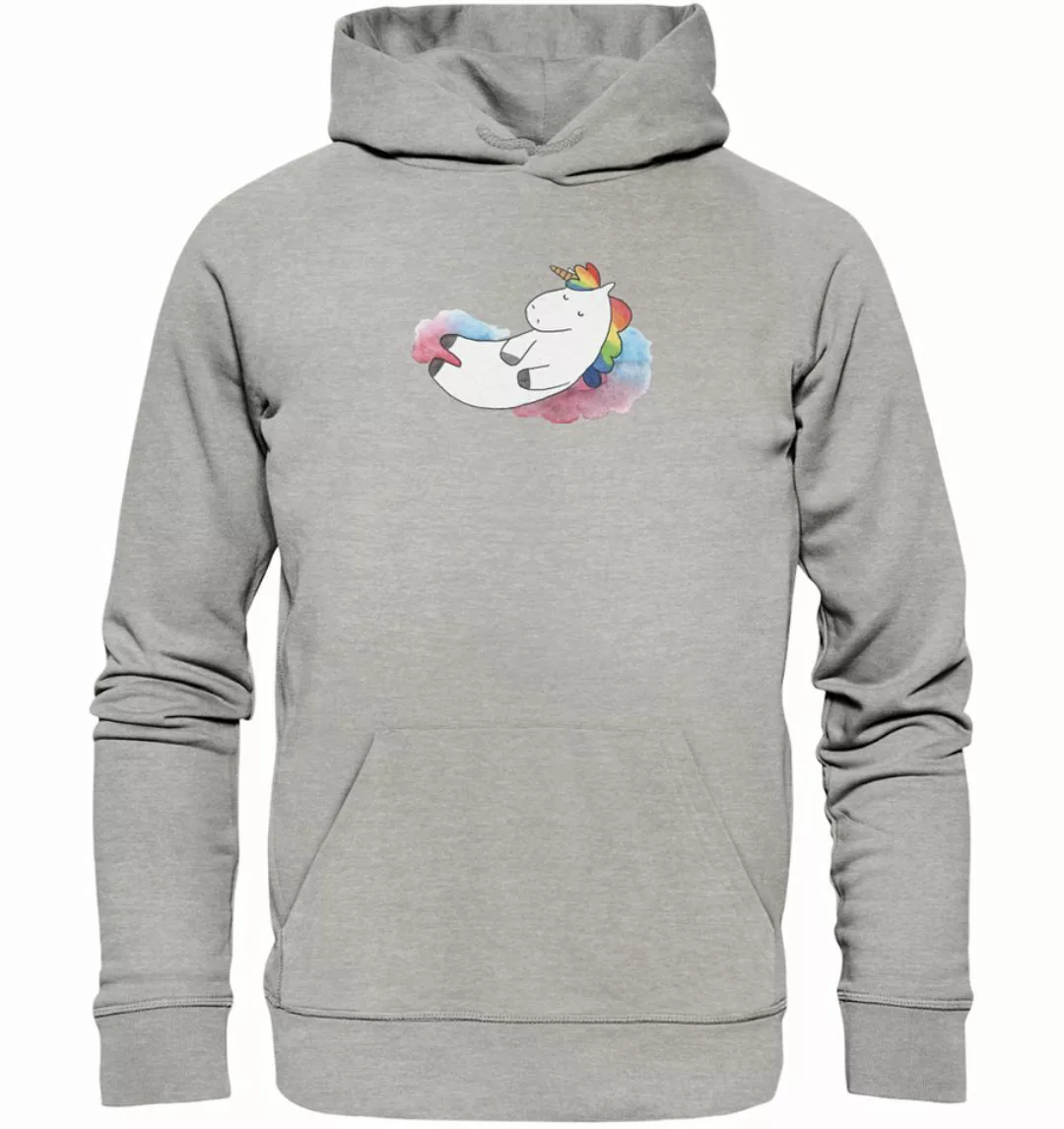 Mr. & Mrs. Panda Hoodie Größe L Einhorn Wolke 7 - Heather Grey - Geschenk, günstig online kaufen