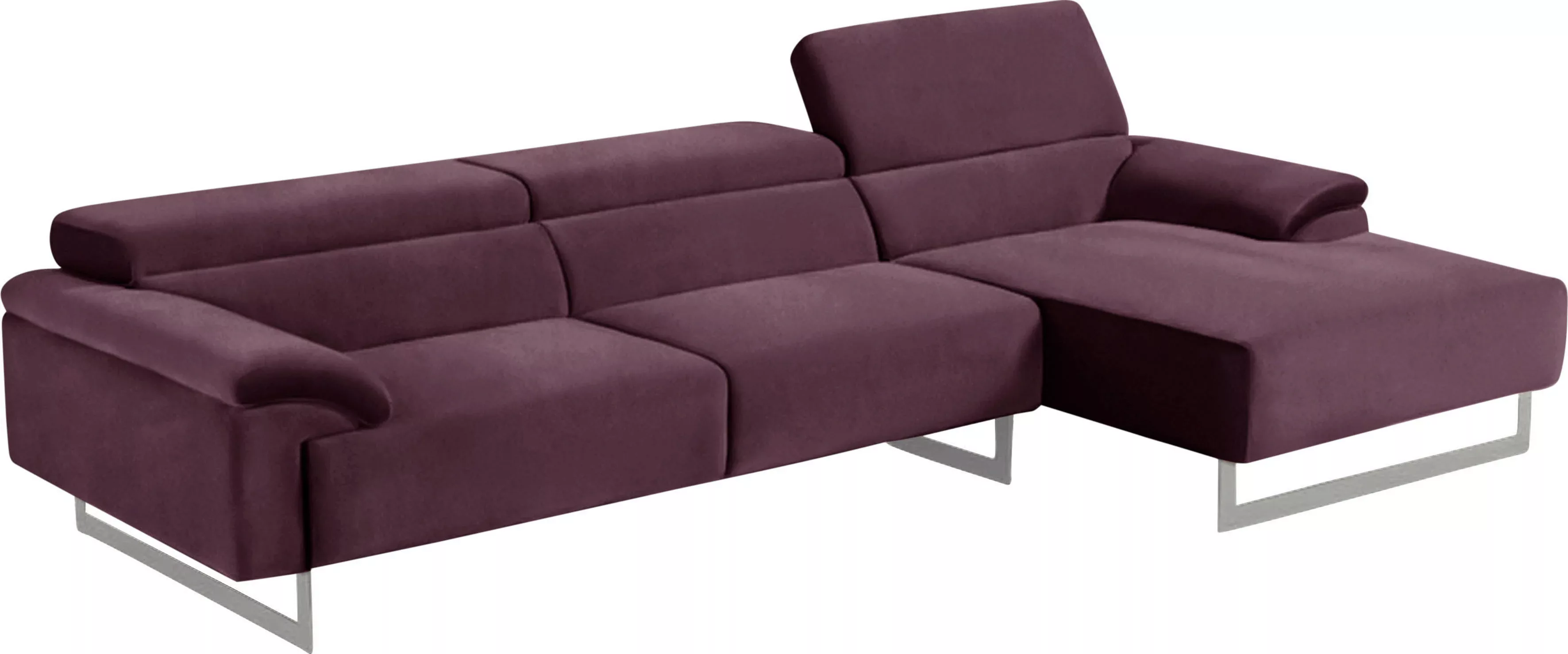 Egoitaliano Ecksofa "Malika, edel und bequem, Designsofa mit hochwertigen B günstig online kaufen