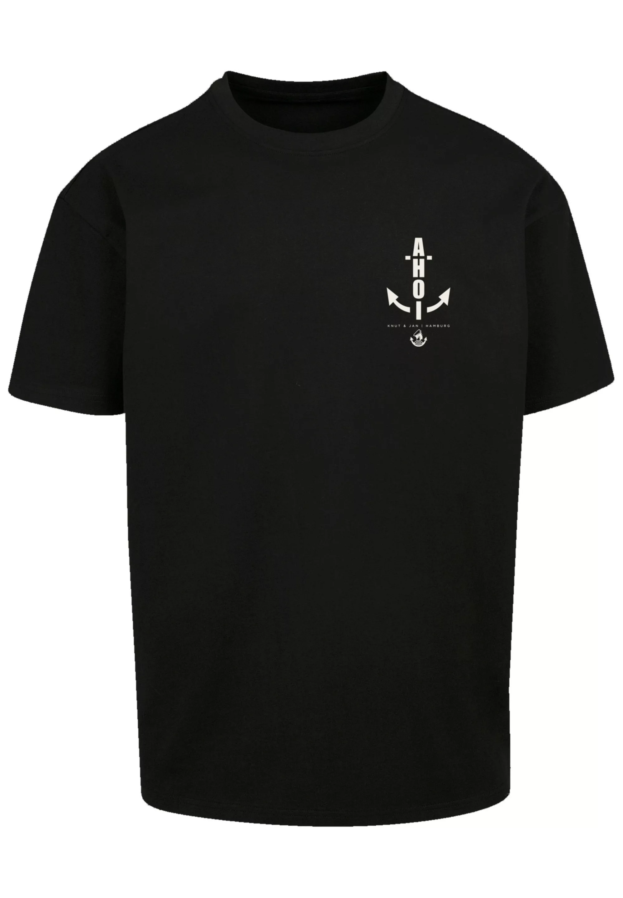 F4NT4STIC T-Shirt "Ahoi Anker Knut & Jan Hamburg" günstig online kaufen