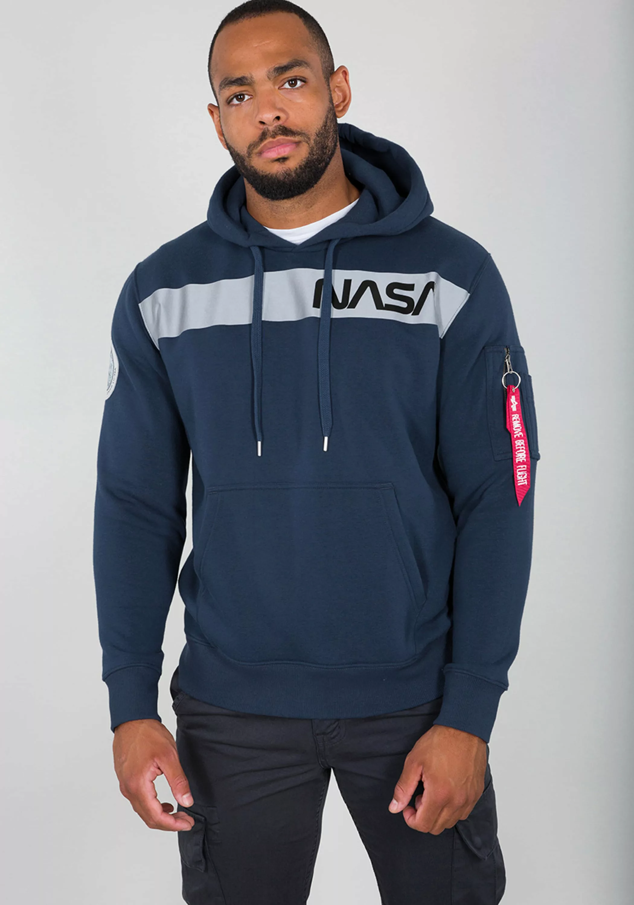 Alpha Industries Hoodie "Alpha Industries Men - Hoodies NASA RS Hoody" günstig online kaufen