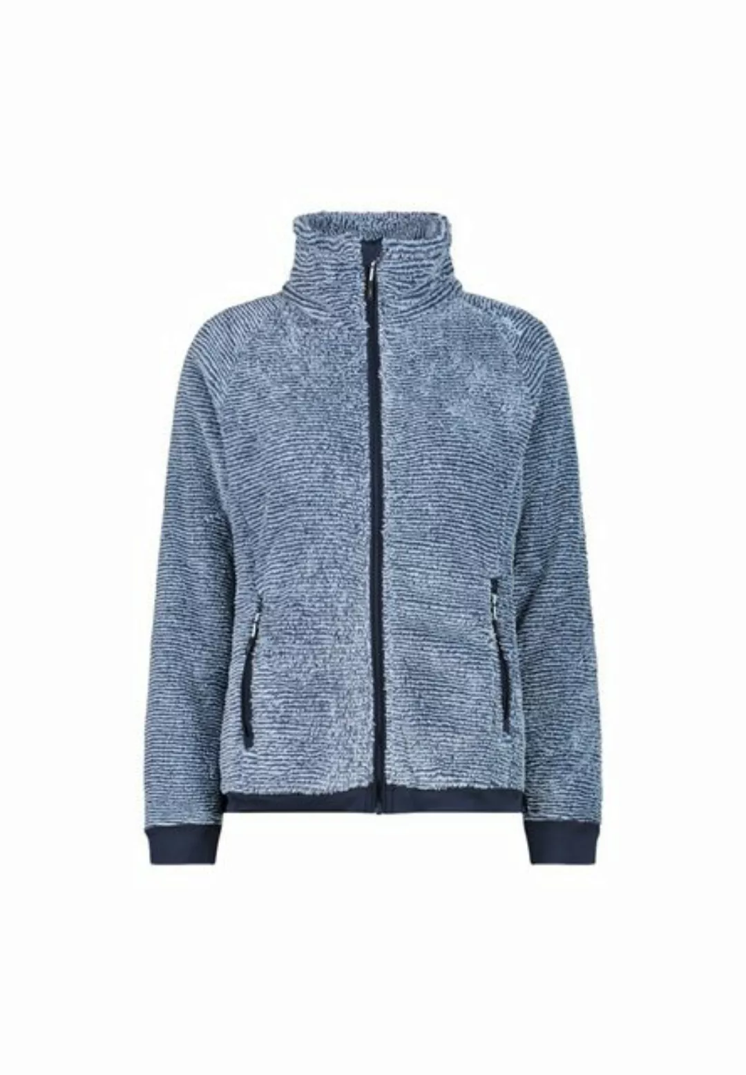 CMP Fleecejacke CMP Damen Gestreifte Highloft-Fleecejacke 34P3066 skylight günstig online kaufen