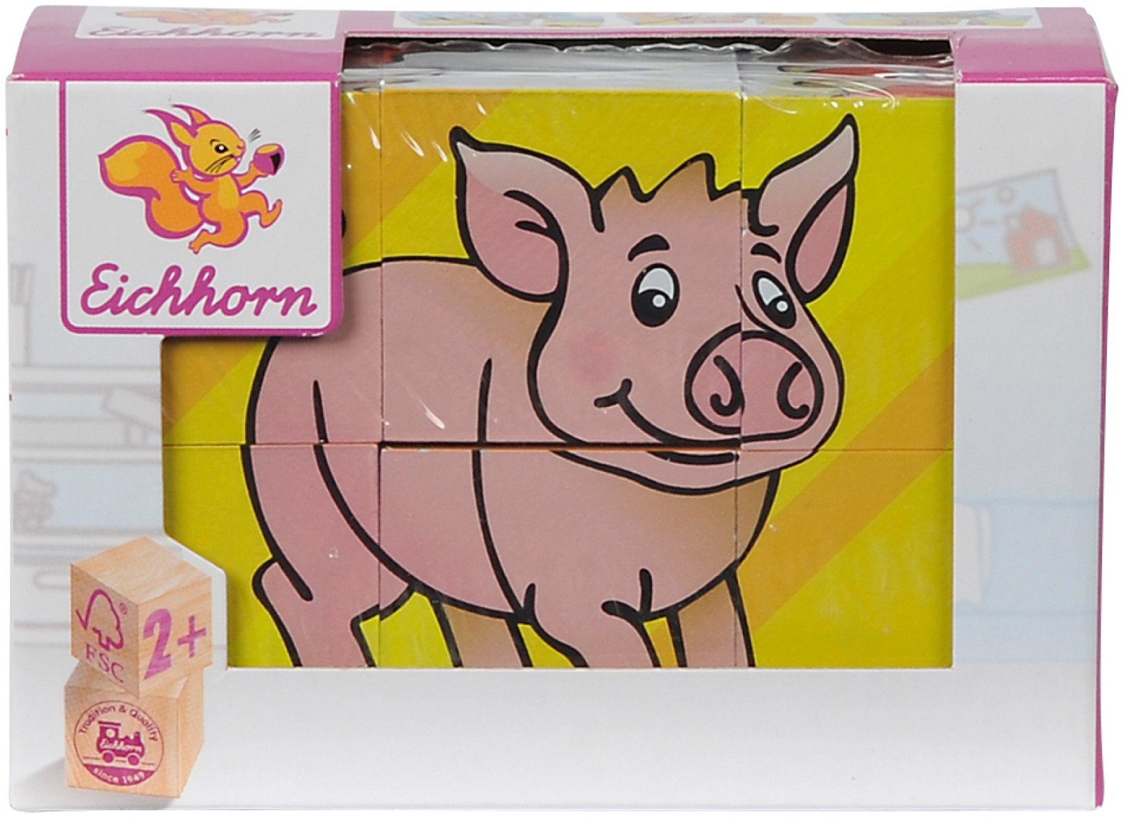 Eichhorn Puzzle 6 Teile Kinder Würfel günstig online kaufen