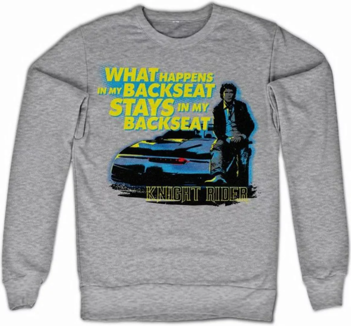 Knight Rider Rundhalspullover günstig online kaufen