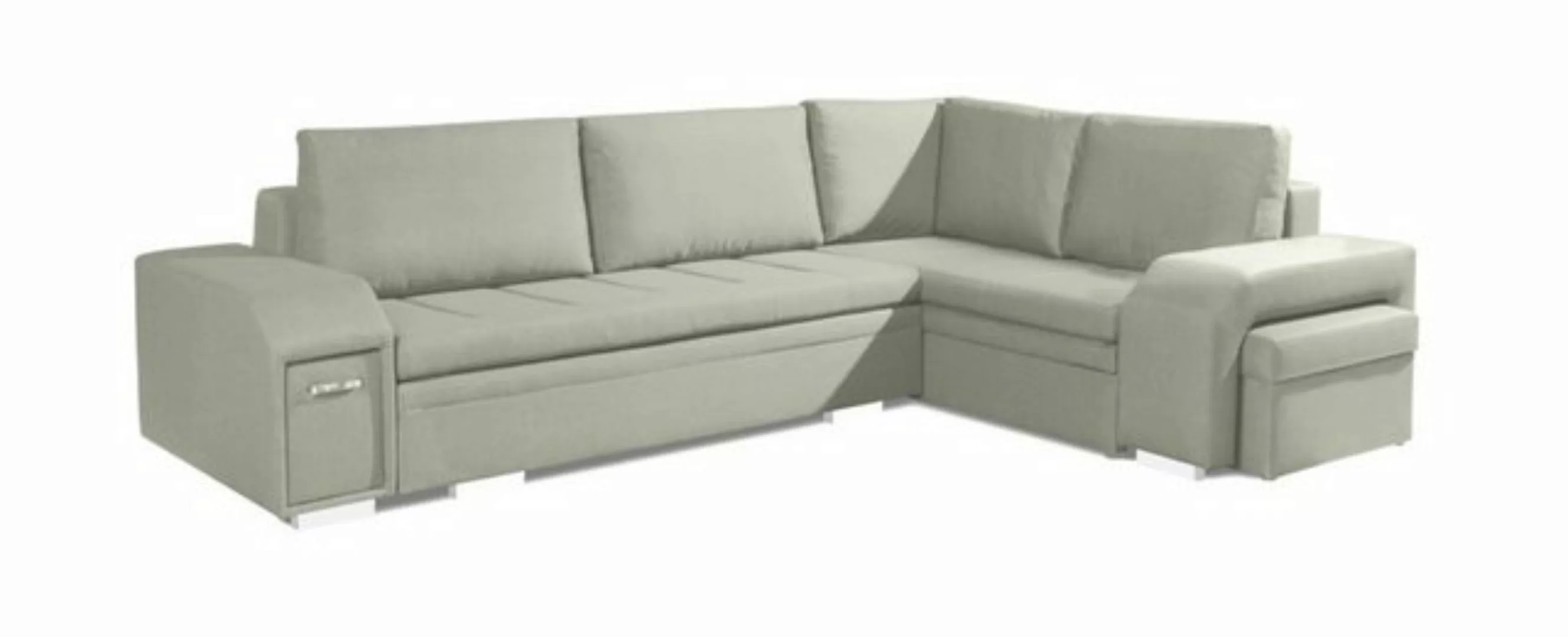 ALTDECOR Ecksofa LIA, Couch mit Schlaffunktion, Wohnzimmer - Wohnlandschaft günstig online kaufen