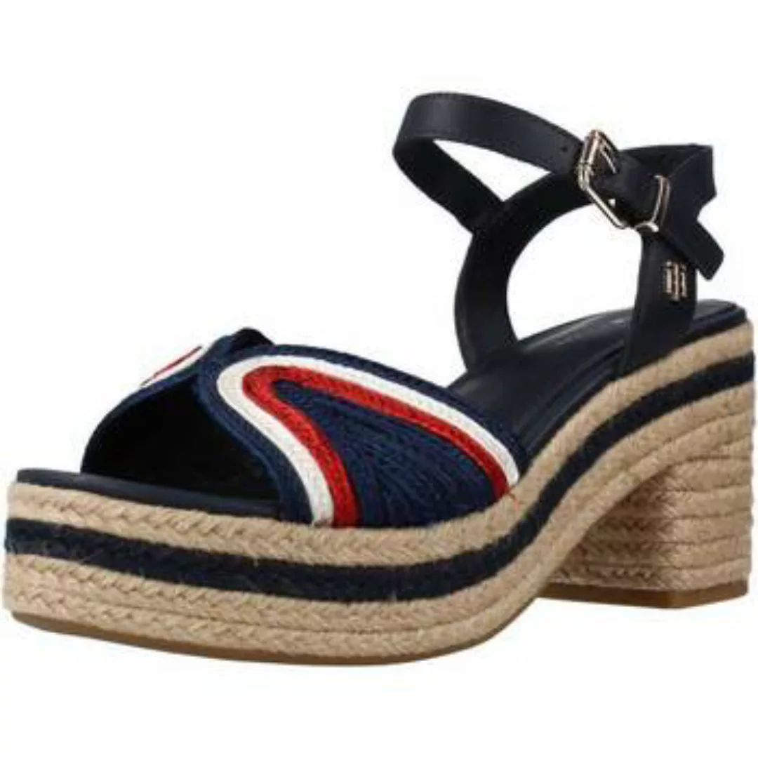 Tommy Hilfiger  Sandalen TH ARTISANAL MID HEEL SA günstig online kaufen