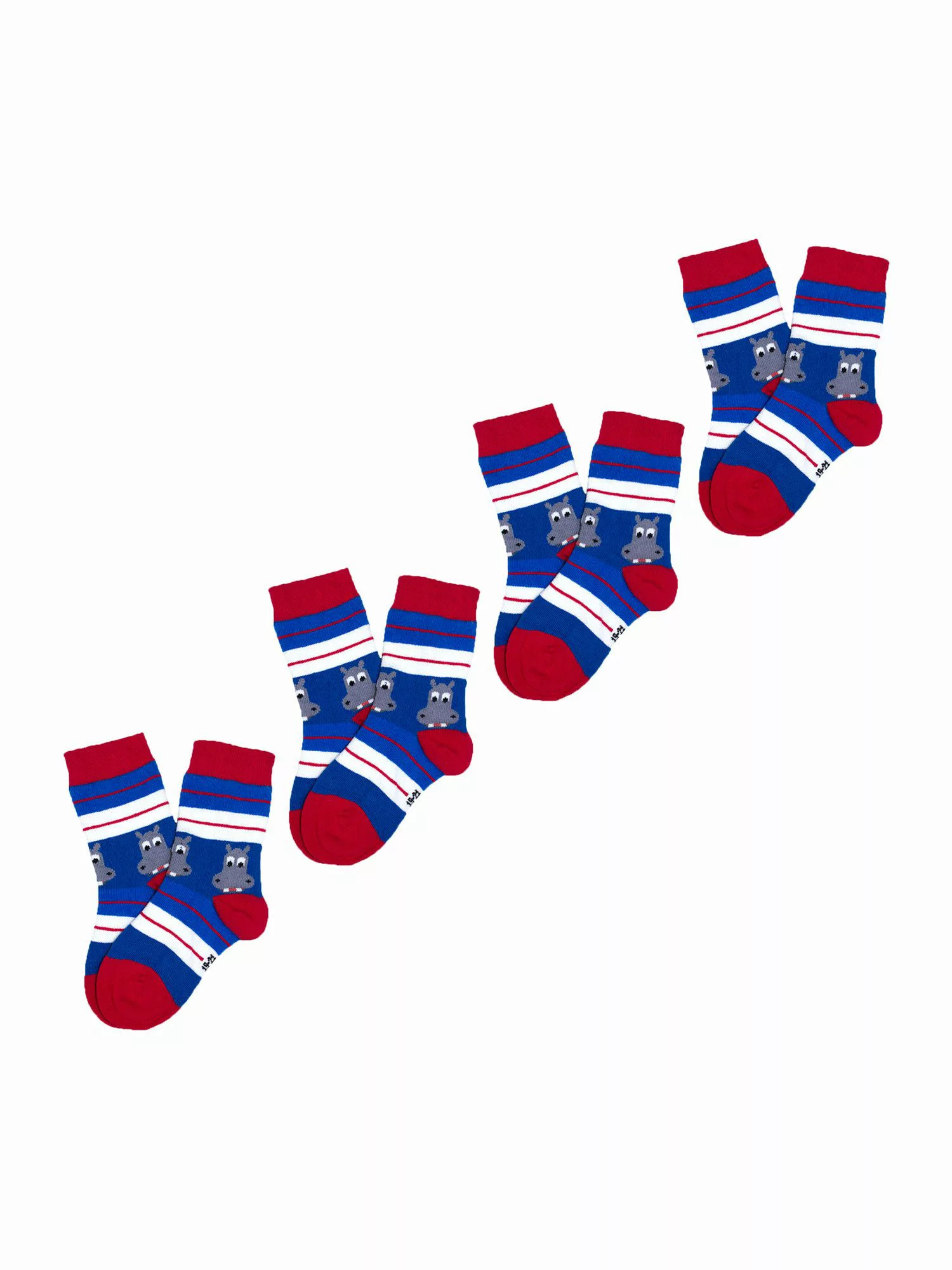 UnaBux Freizeitsocken Prints (4-Paar) Motive Bunt günstig online kaufen