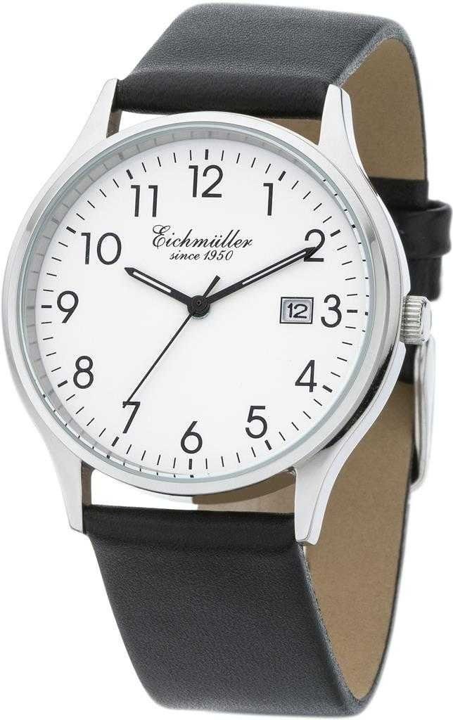 Eichmüller Quarzuhr Herrenuhr Edelstahl-Gehäuse 38 mm günstig online kaufen