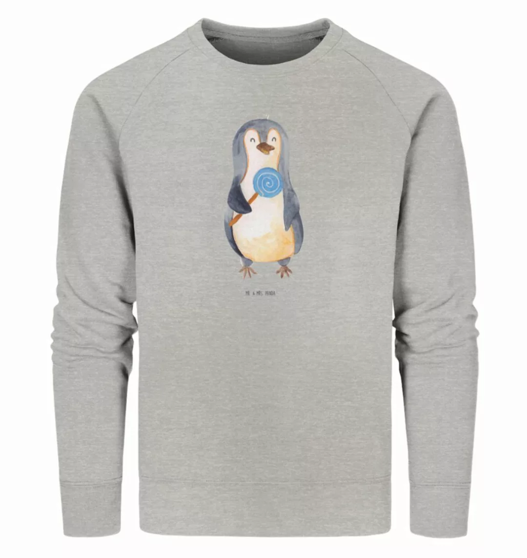 Mr. & Mrs. Panda Longpullover Pinguin Lolli Größe S - Heather Grey - Gesche günstig online kaufen