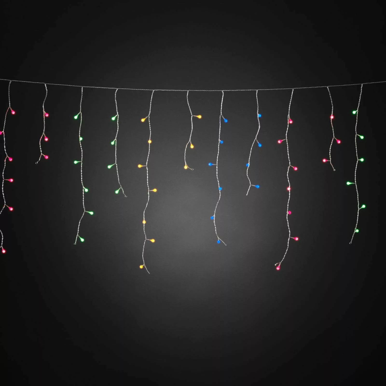 KONSTSMIDE LED-Lichtervorhang »Weihnachtsdeko aussen«, 200 St.-flammig, LED günstig online kaufen
