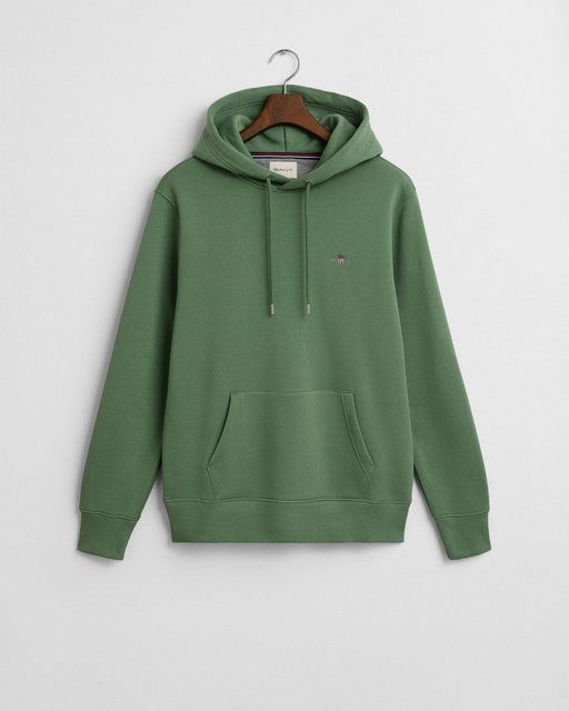 Gant Sweatshirt "REG SHIELD HALF ZIP SWEAT", mit Logostickerei auf der Brus günstig online kaufen