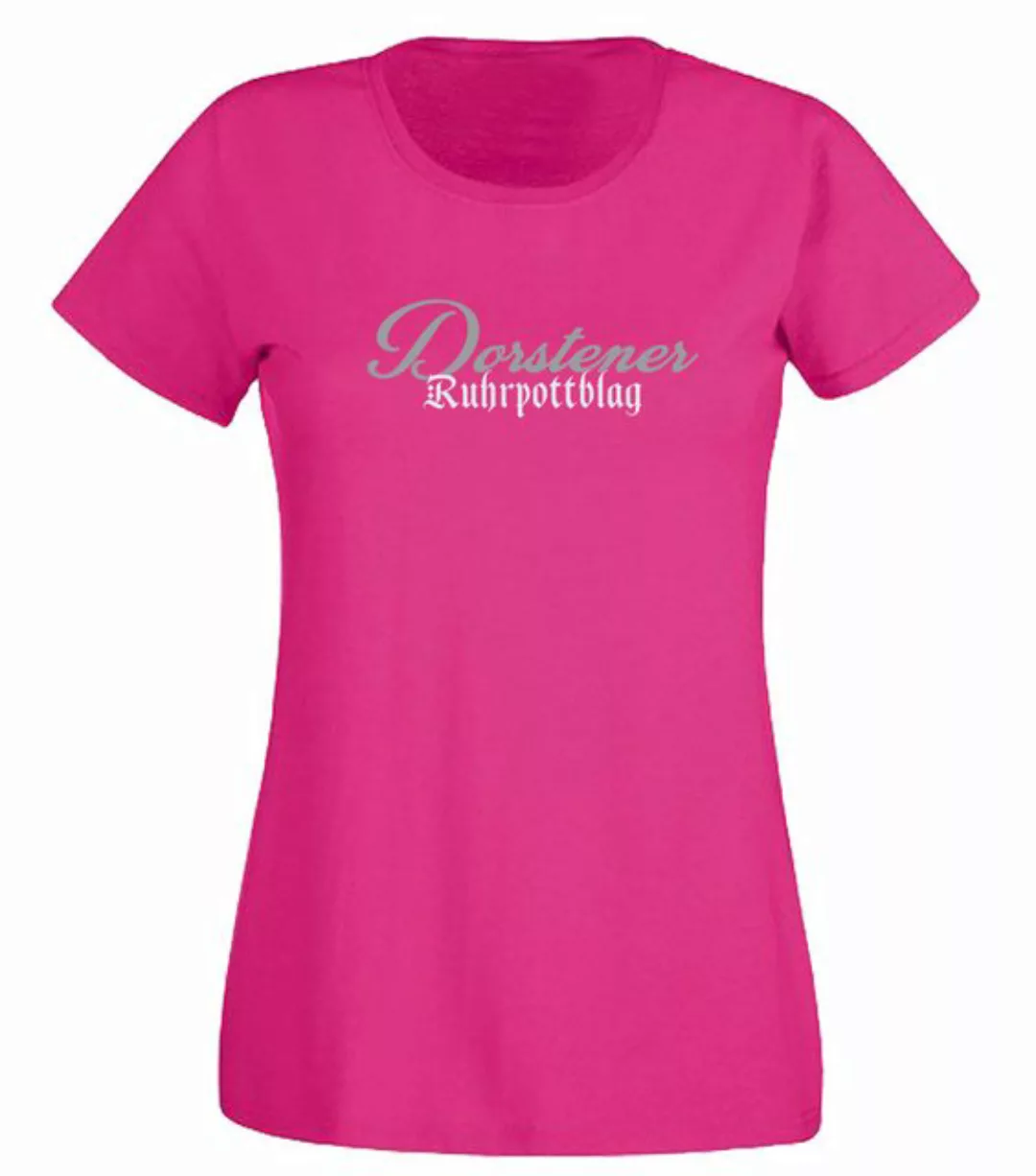 G-graphics T-Shirt Dorstener Ruhrpottblag Slim-fit Damen T-Shirt mit Ruhrge günstig online kaufen