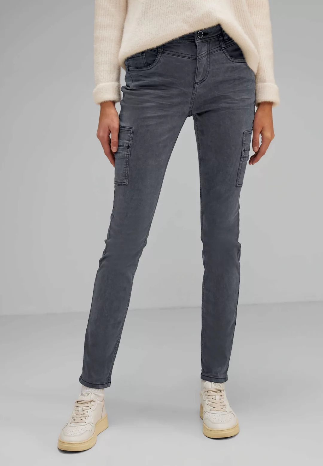 STREET ONE Gerade Jeans High Waist günstig online kaufen