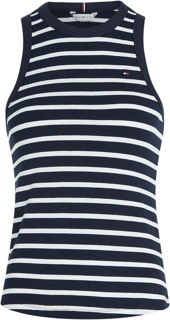 Tommy Hilfiger Ripptanktop SLIM 5X2 RIB TANK TOP NS trägerloses elastisches günstig online kaufen