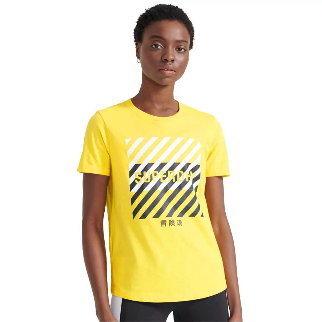 Superdry Training Core Sport Kurzarm T-shirt L Nautical Yellow günstig online kaufen